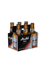 Asahi Super Dry Bottle 5.0% 6pack 330ml