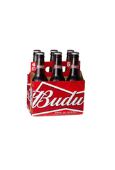Budweiser Lager Bottles 4.5% 6pack 330ml