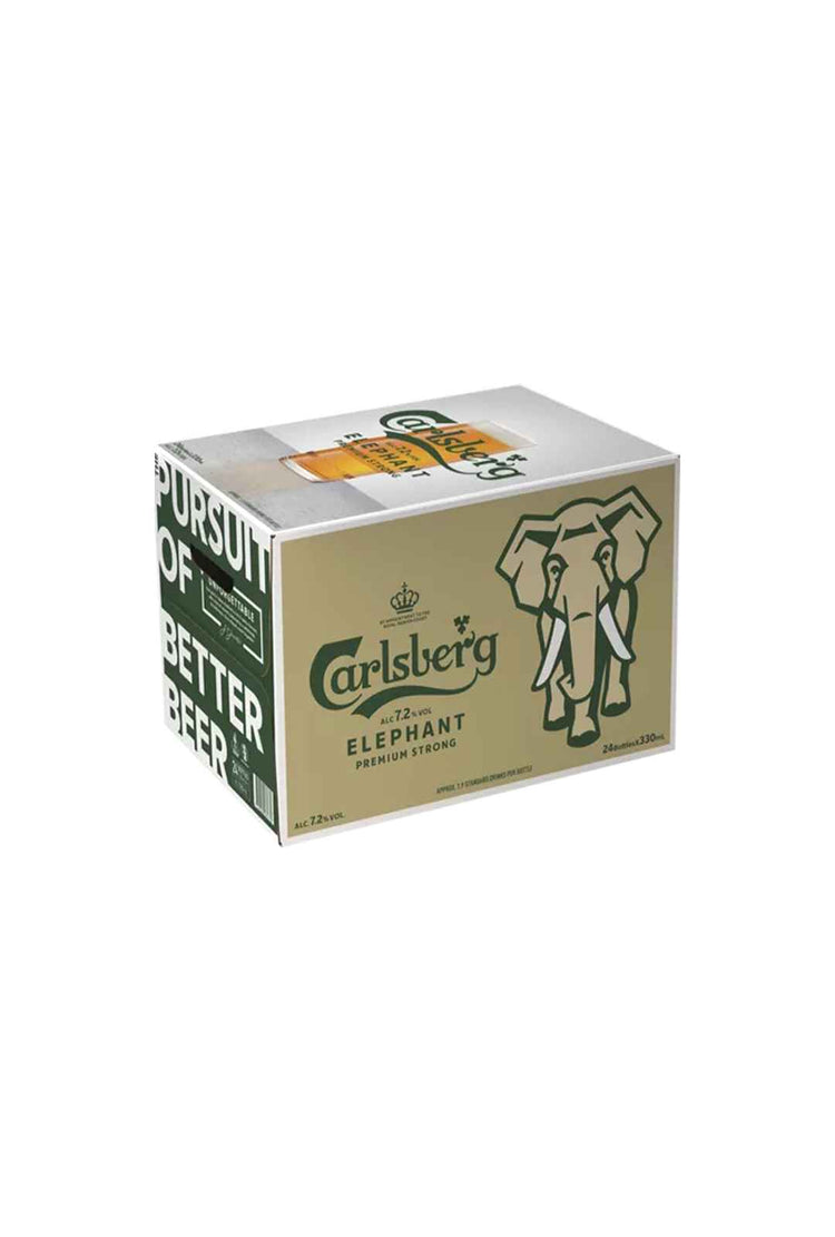 Carlsberg Elephant Lager Bottle 7.2% 24pack 330ml