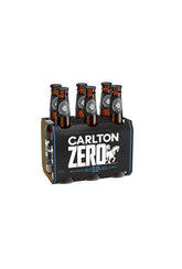 Carlton Zero Non Alcoholic Beer Bottle 0.0% 6 Pack 330ml