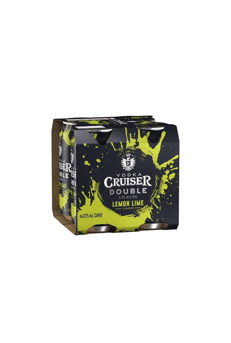 Cruiser Double Lemon Lime 6.8% Cans 375mL