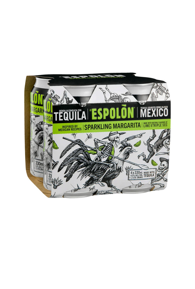 Espolon Sparkling Margarita Cans 330mL