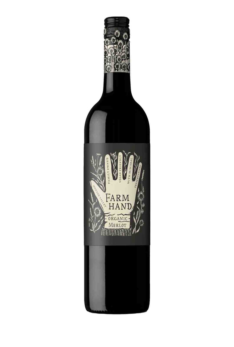 Farm Hand Organic Merlot 14% 750ml