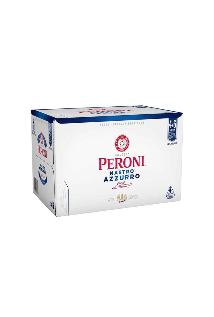 Peroni Nastro Azzuro Bottle 3.5% 24pack 330ml