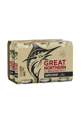Great Northern Super Crisp Cans 3.5% 6pack 375ml