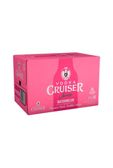 Vodka Cruiser Watermelon Bottles 275mL 24 Pack