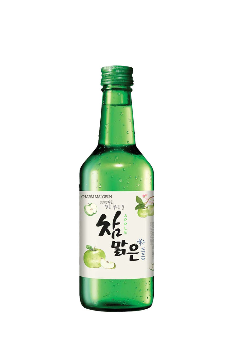Charm Malgeun Vivid Apple 12% Soju 360mL