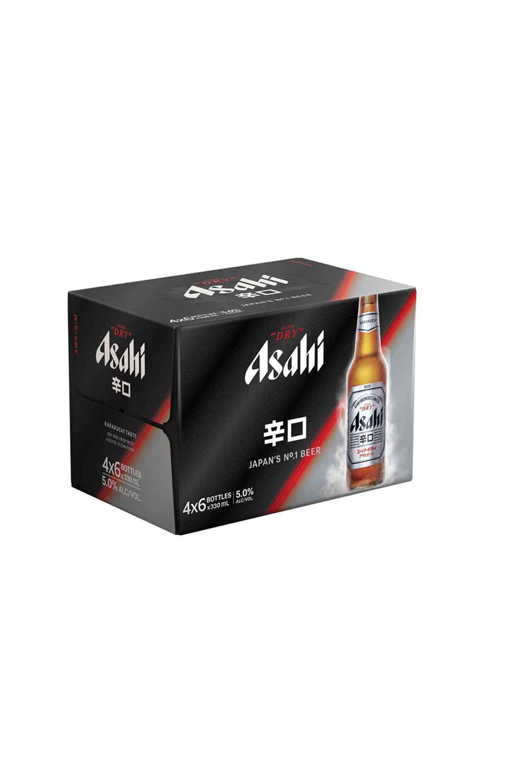 Asahi Super Dry Bottle 5.0% 24pack 330ml