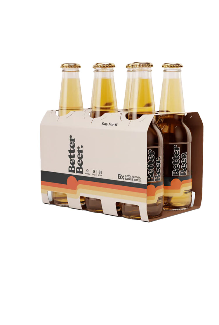 Better Beer Zero Carb 4.2% Lager Bottle 330mL
