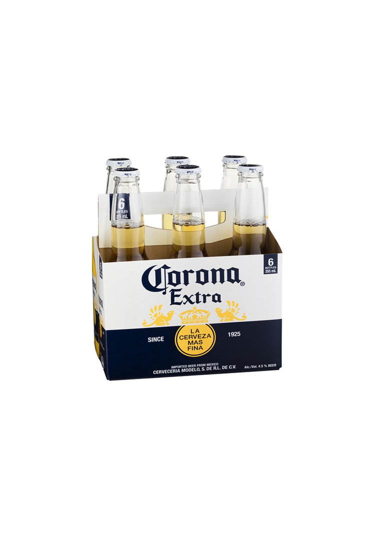Corona Extra Beer Bottle 4.5% 6 pack 330mL