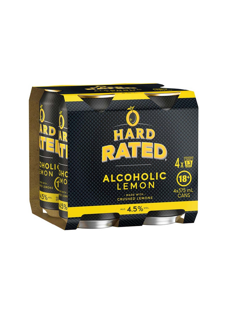 Hard Rated 4.5% 375mL 4 Pack Cans