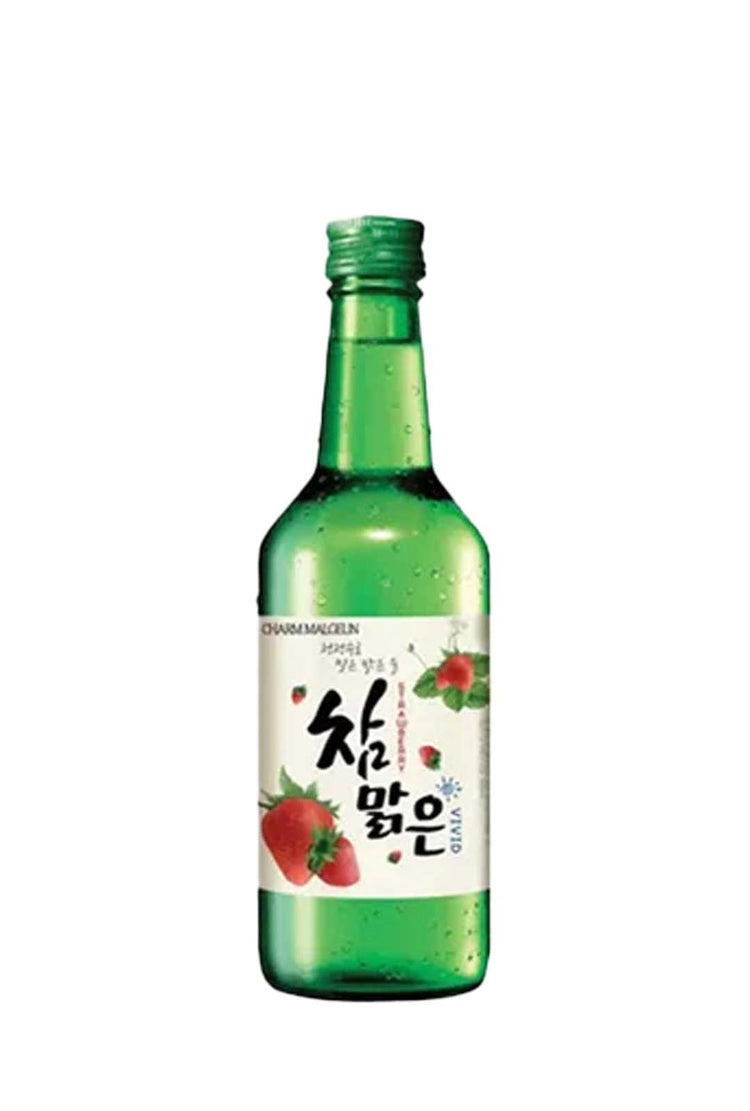 Charm Malgeun Vivid Strawberry 12% Soju 360mL