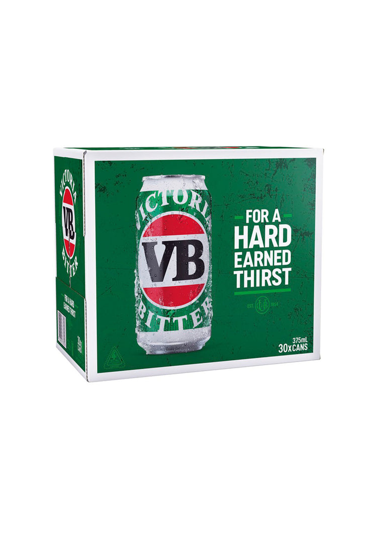 Victoria Bitter Cans 4.9% 30 pack 375ml