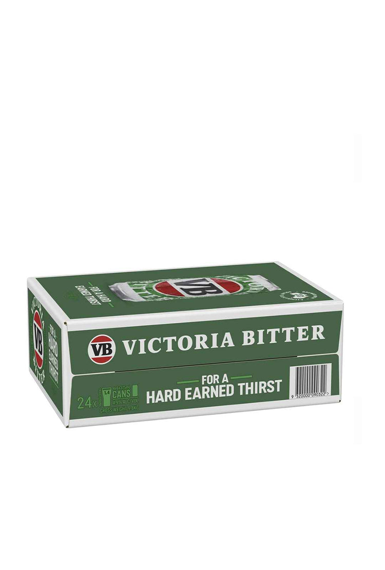Victoria Bitter Cans 4.9% 24pack 375ml